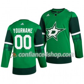 Adidas Maillot de Hockey Dallas Stars Personnaliser 2019-20 St. Patrick's Day Authentic - Homme